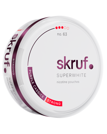 Skruf Superwhite no. 63 Purple Cassice Strong