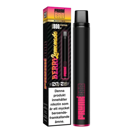 Frunk Bar, Mesh - Berry Lemonade - Engångs Vape 20mg