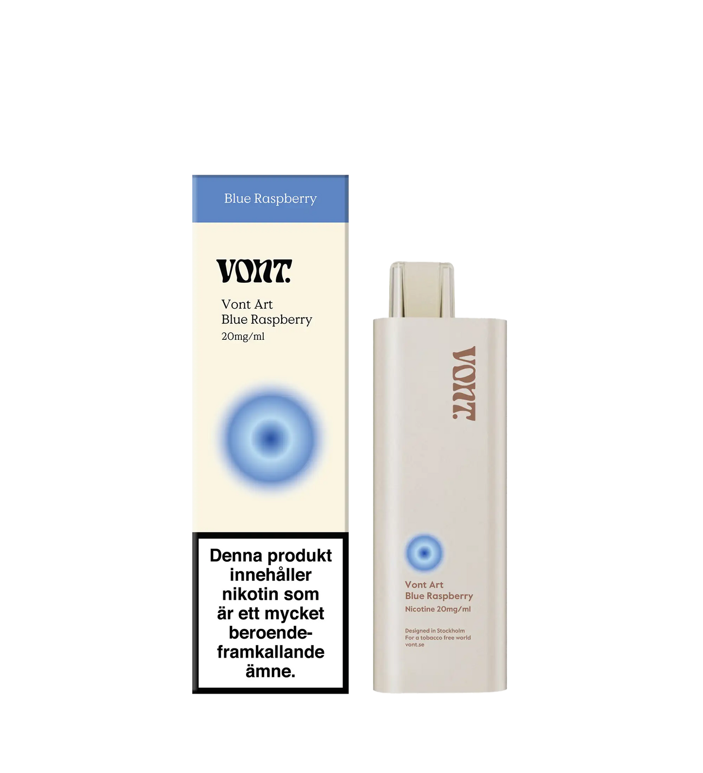 Vont Art - Blue Raspberry - 20mg Vape