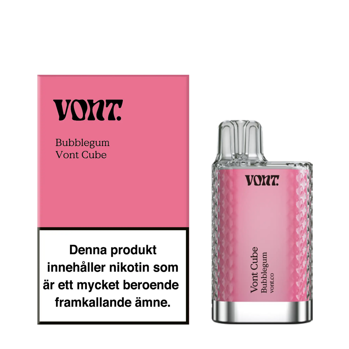 Vont Cube - Bubblegum - 20mg Vape