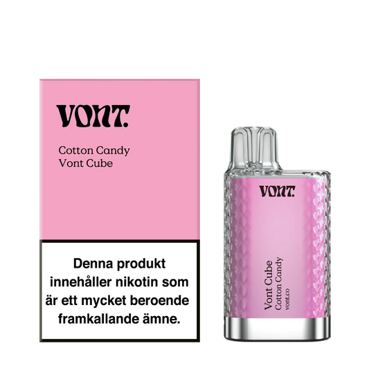 Vont Cube - Cotton-candy - 20mg Vape