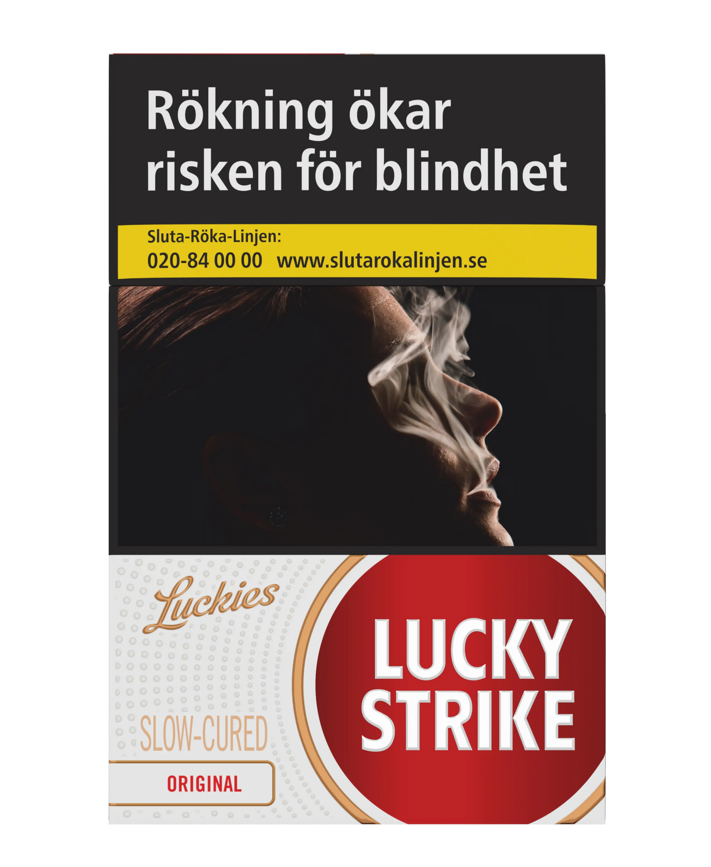 Lucky Strike 100s - Red Original - Slow cured