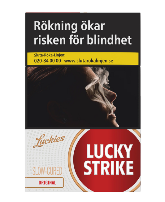 Lucky Strike 100s - Red Original - Slow cured