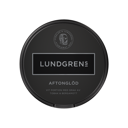 Lundgrens Tobaksnus - Aftonglöd - vit portion