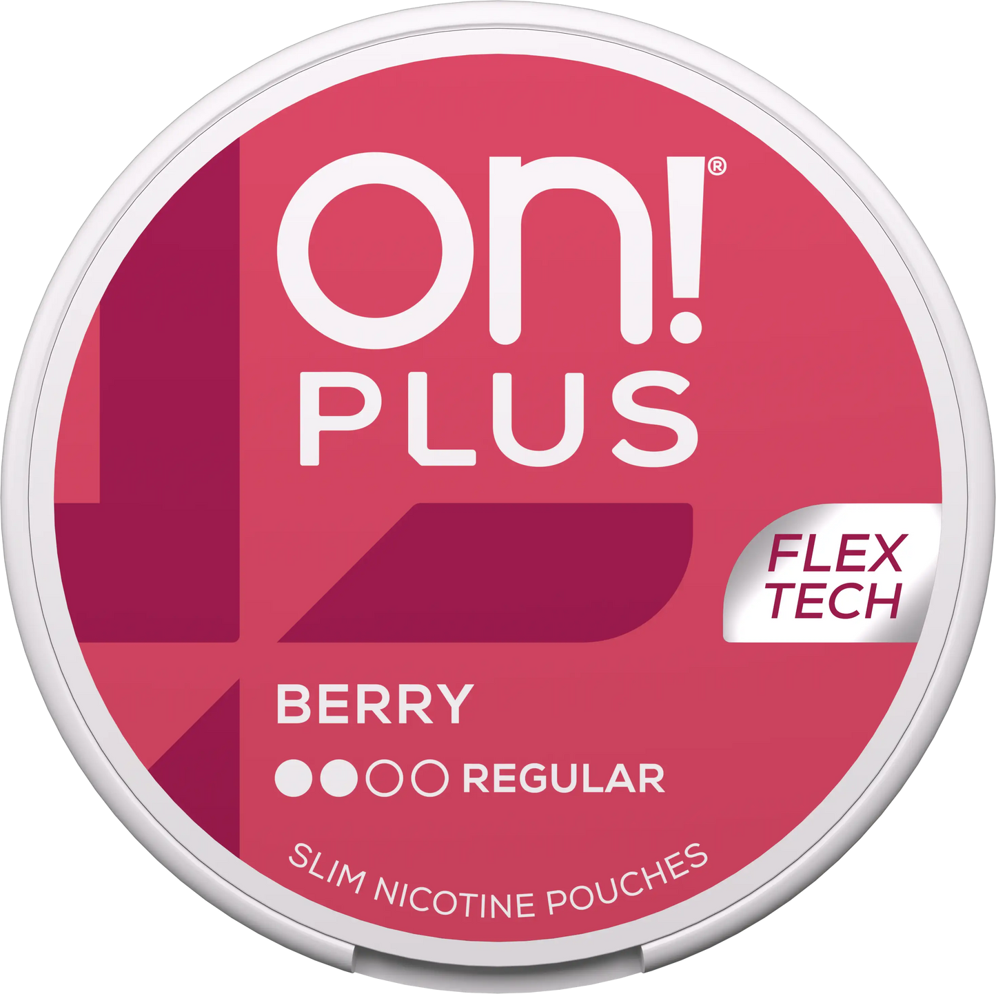 ON! Plus Berry Regular Slim Nicotine Pouches S2