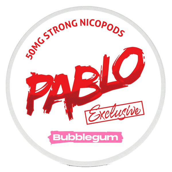Pablo Exclusive Bubblegum 50mg