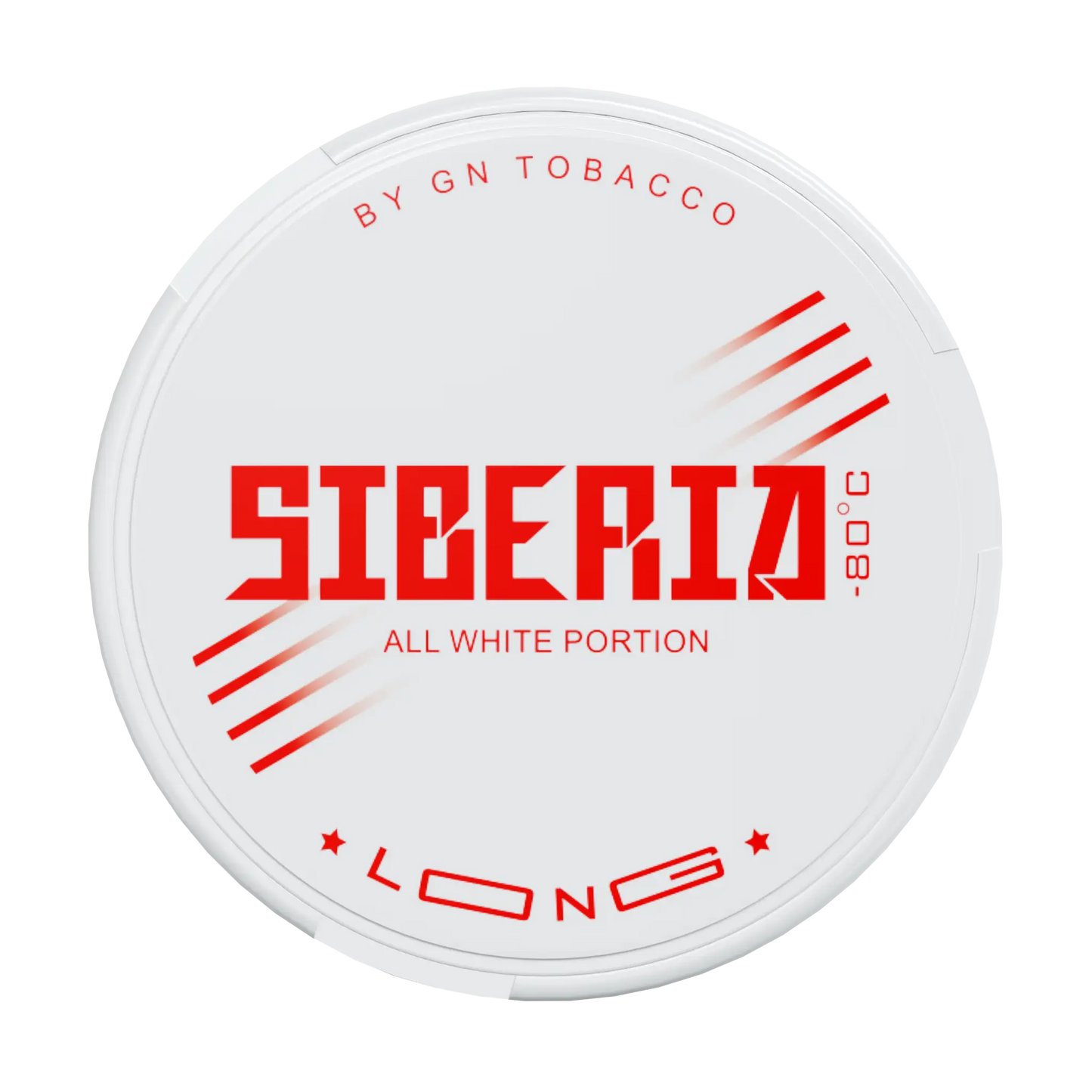 Siberia -80 * L O N G * All White Portion | GN Tobacco