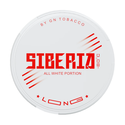 Siberia -80 * L O N G * All White Portion | GN Tobacco
