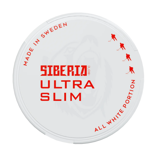 Siberia -80 Ultra Slim All White Portion | GN Tobacco