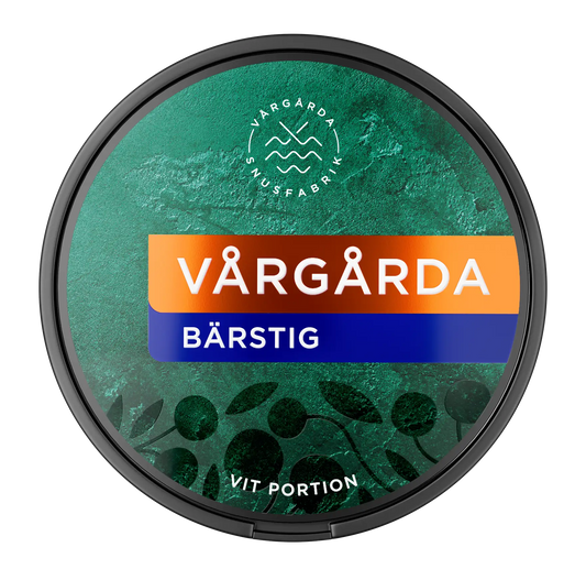Vårgårda Bärstig Vit Portionsnus