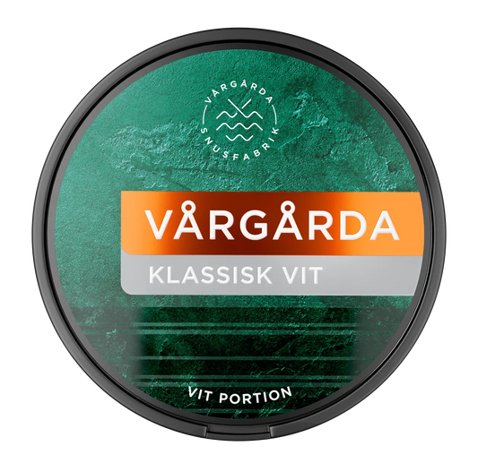 Vårgårda Klassisk Vit Portionsnus