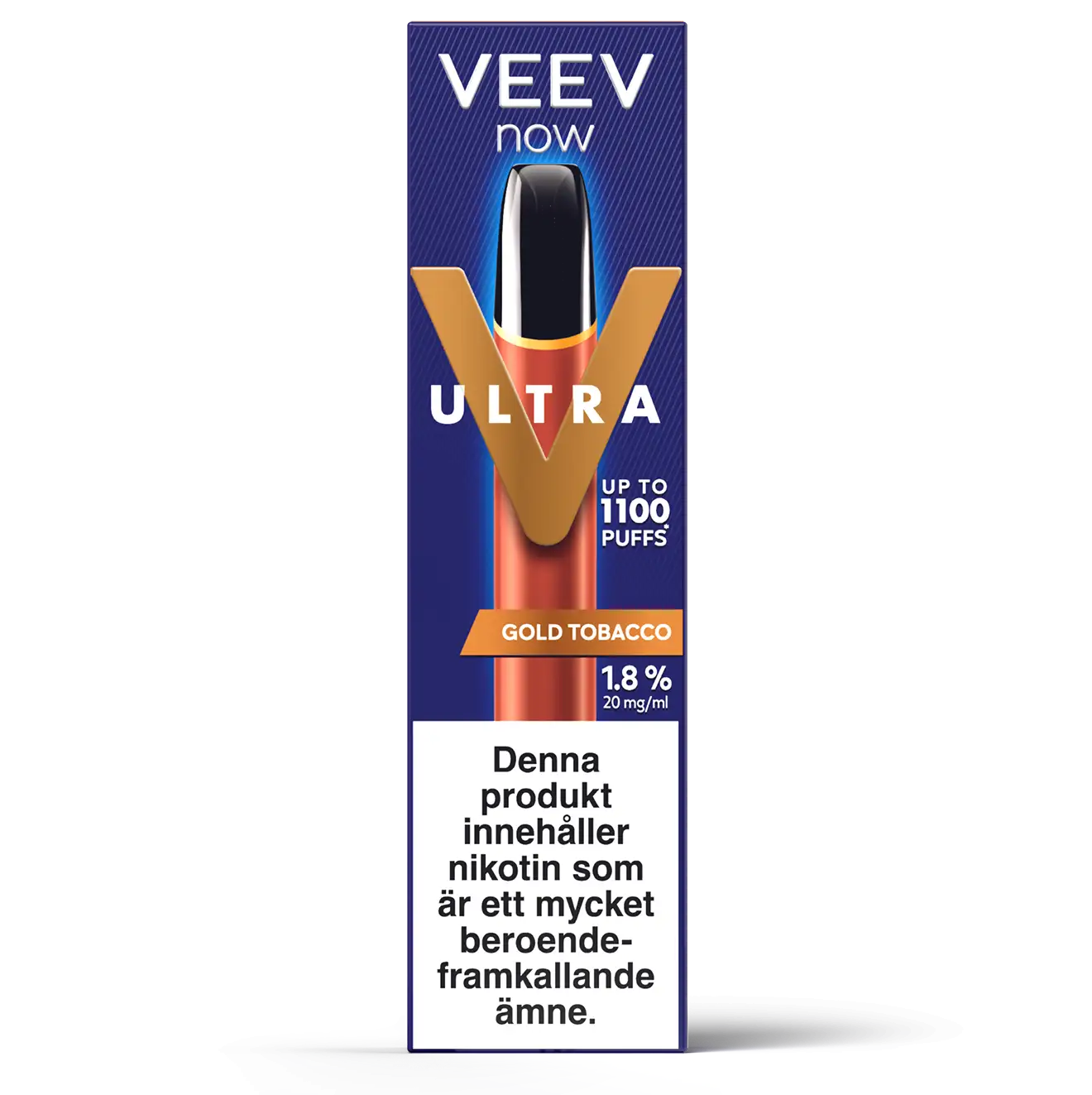Veev - Now V Ultra Gold Tobacco - 20mg Vape