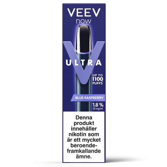 Veev - Now V Ultra Blue Raspberry - 20mg Vape