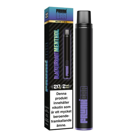 Frunk Bar, Mesh - Blackcurrent Menthol - Engångs Vape 20mg