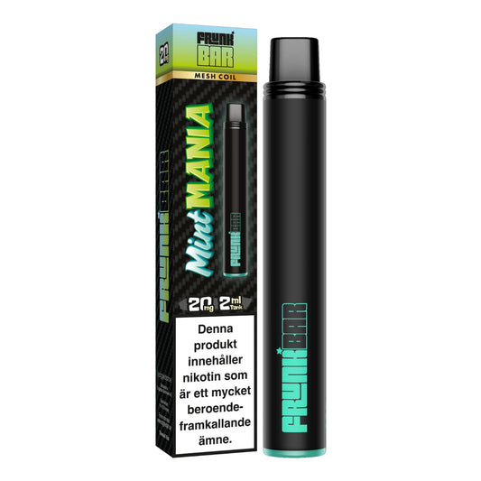 Frunk Bar, Mesh - Mint Mania - Engångs Vape 20mg