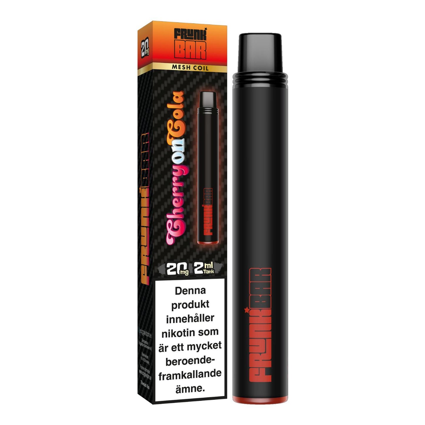 Frunk Bar, Mesh - Cherry on Cola - Engångs Vape 20mg