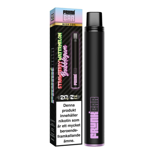 Frunk Bar, Mesh - Strawberry Watermelon Bubblegum - Engångs Vape 20mg