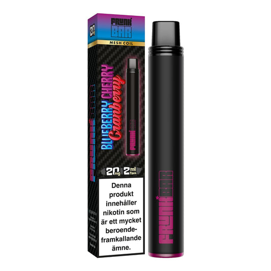 Frunk Bar, Mesh - Blueberry Cherry Cranberry - Engångs Vape 20mg