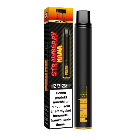 Frunk Bar, Mesh - Strawberry Nana - Engångs Vape 20mg (Copy)