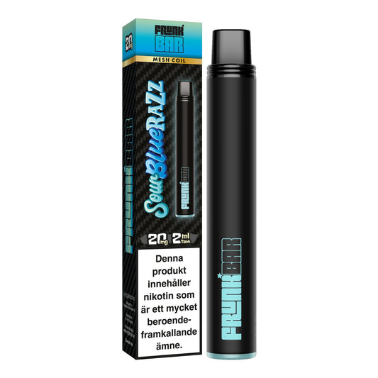 Frunk Bar, Mesh - Sour Blue Razz - Engångs Vape 20mg