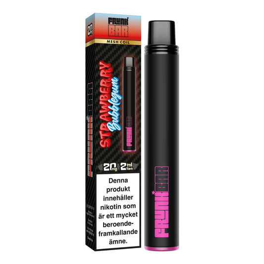 Frunk Bar, Mesh - Strawberry Bubblegum - Engångs Vape 20mg