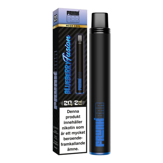 Frunk Bar, Mesh - Blueberry Fusion - Engångs Vape 20mg