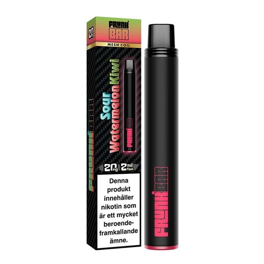 Frunk Bar, Mesh - Sour Watermelon Kiwi - Engångs Vape 20mg