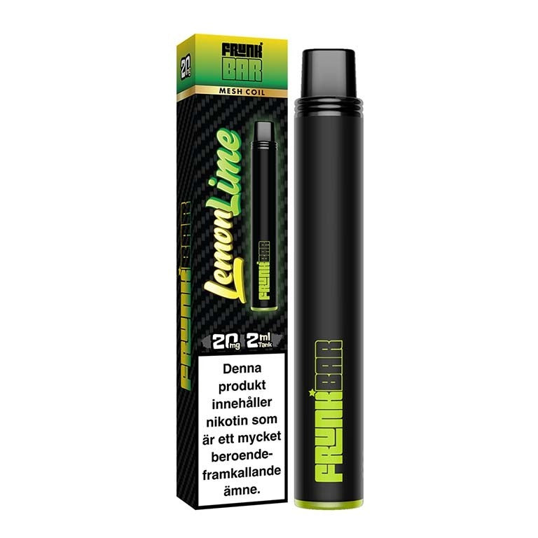 Frunk Bar, Mesh - Lemon Lime - Engångs Vape 20mg