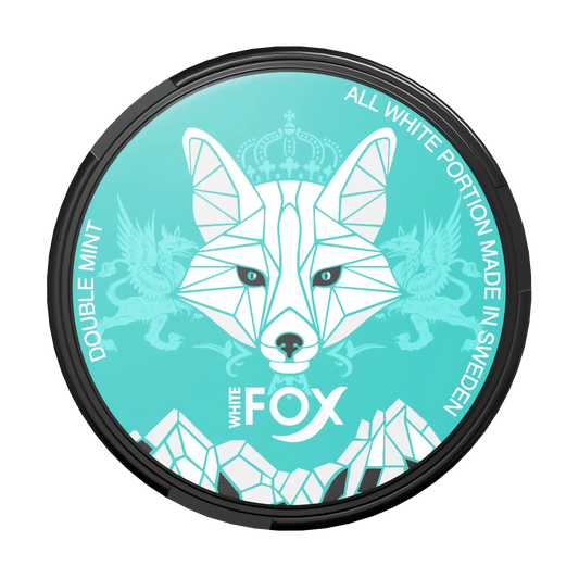 White Fox - Double Mint - All White Portion Snus | GN Tobacco
