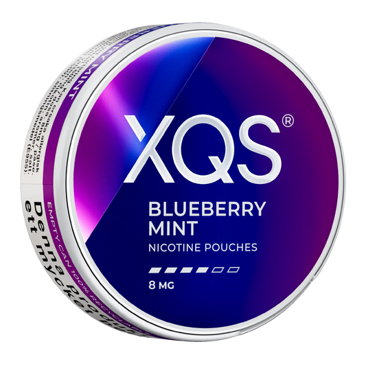 XQS Blueberry Mint 8mg  S4 | Snus Nicotine Pouches | Köp online