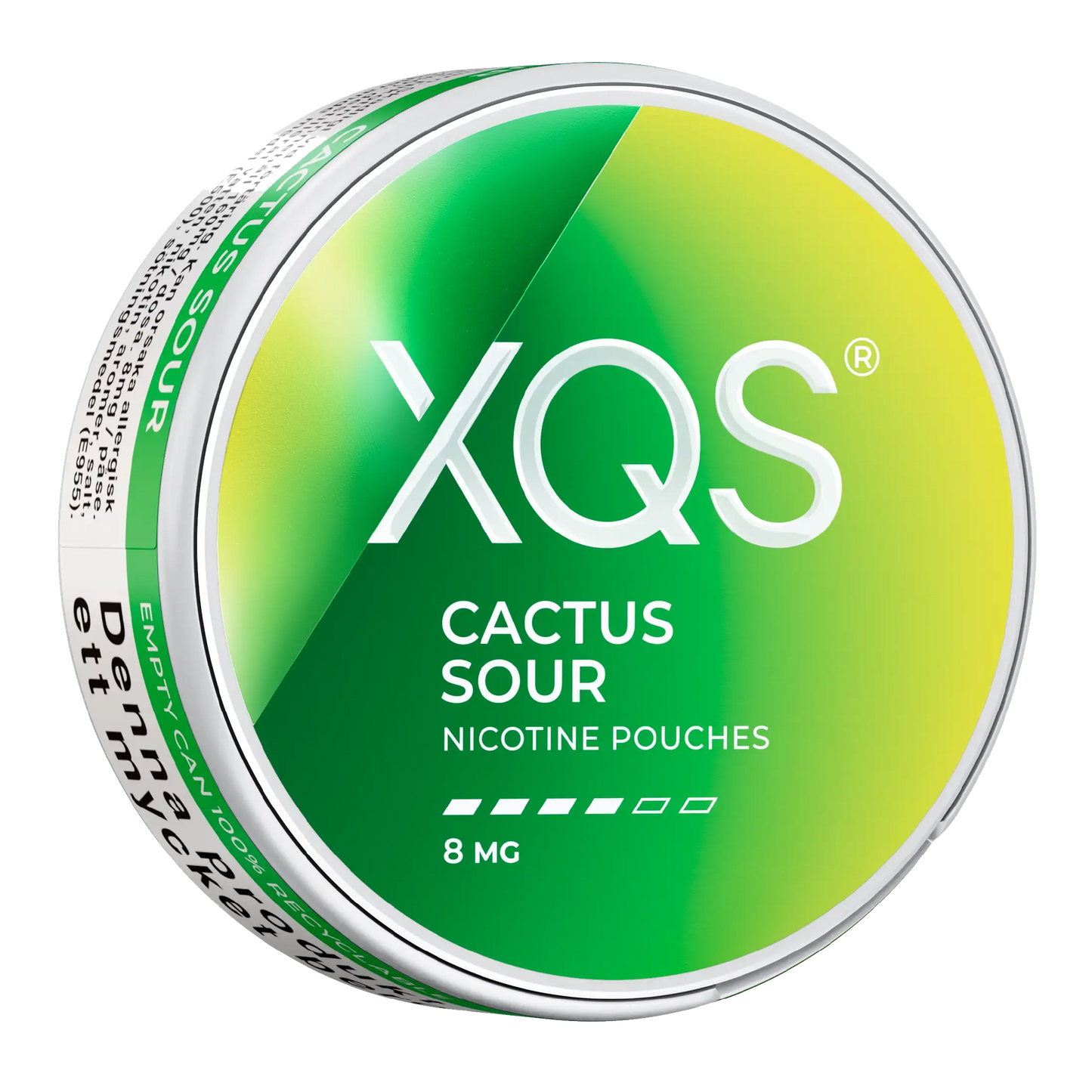 XQS Cactus Sour 8mg S4 | Snus Nicotine Pouches | Köp online