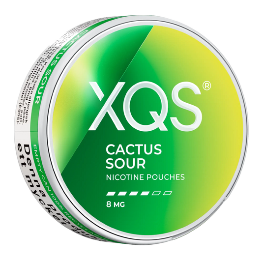XQS Cactus Sour 8mg S4 | Snus Nicotine Pouches | Köp online