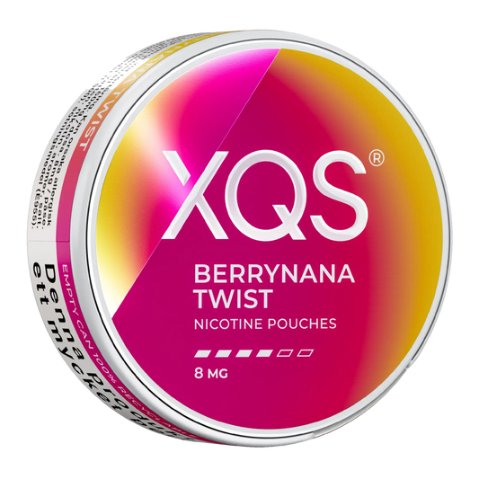 XQS Berrynana Twist 8mg  S4 | Snus Nicotine Pouches | Köp online