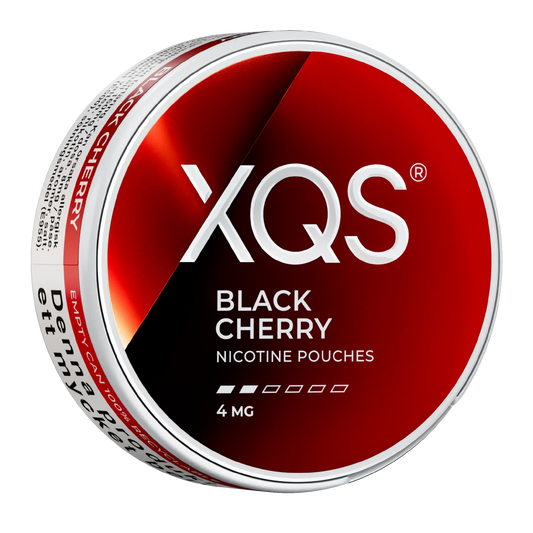 XQS Black Cherry 4mg  S2 | Snus Nicotine Pouches | Köp online