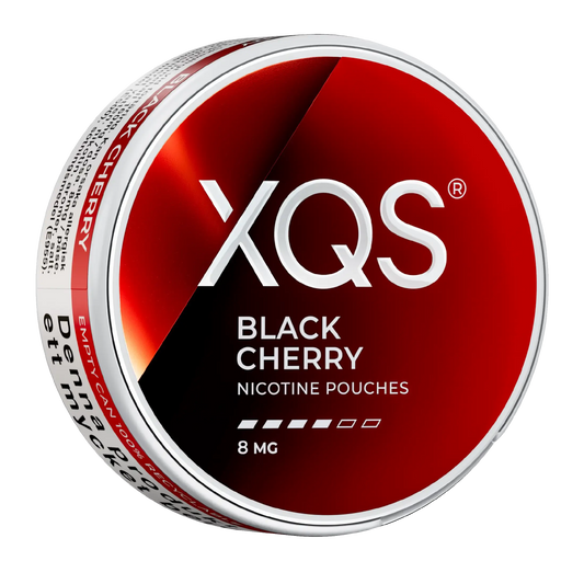 XQS Black Cherry 8mg  S4 | Snus Nicotine Pouches | Köp online
