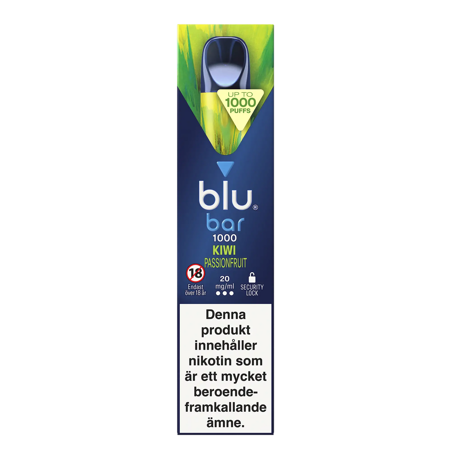 Blu Bar - Kiwi Passionfruit 20mg Vape