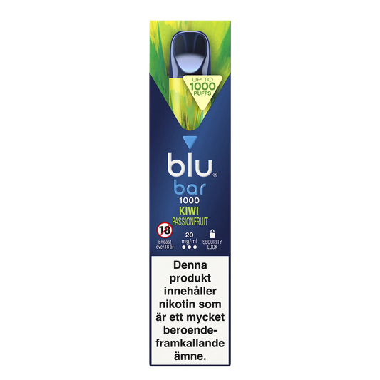 Blu Bar - Kiwi Passionfruit 20mg Vape