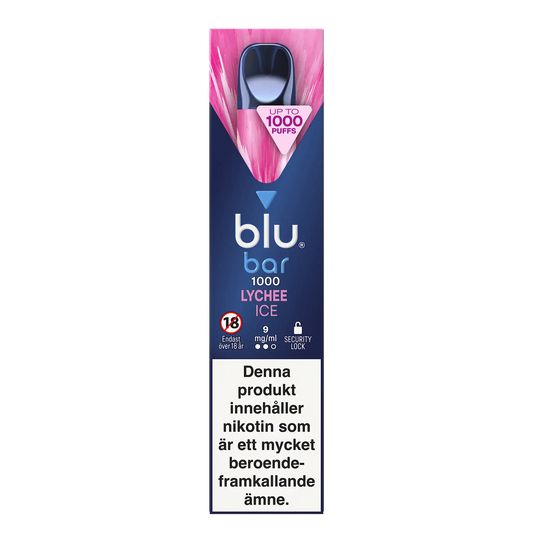 Blu Bar - Lychee Ice 9mg Vape