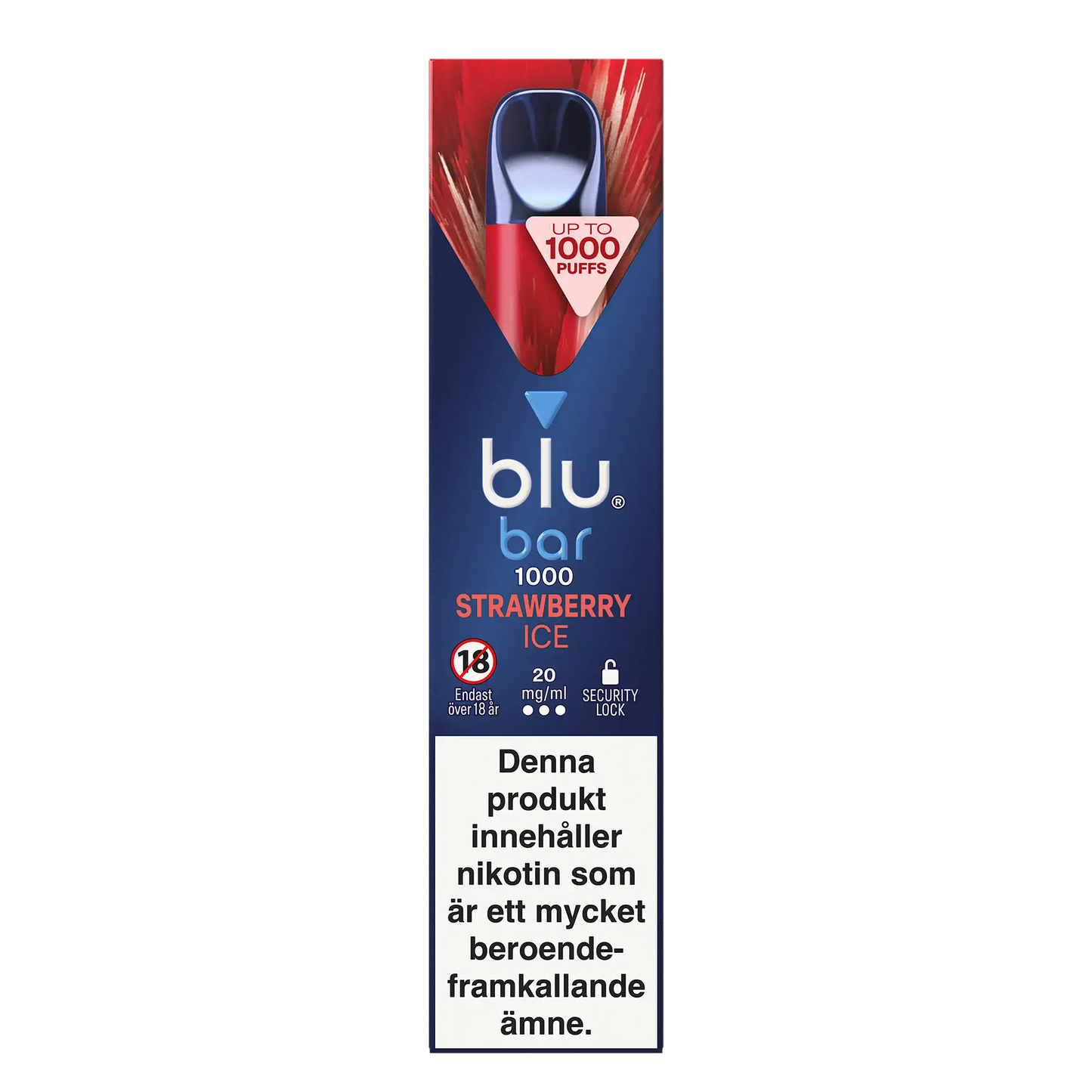 Blu Bar - Strawberry Ice 20mg Vape