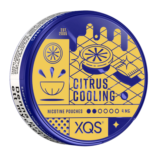 XQS Citrus Cooling 8mg S2 | Snus Nicotine Pouches | Köp online