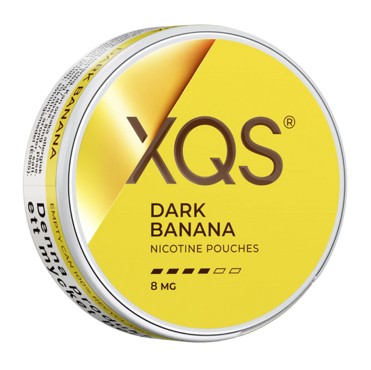 XQS Dark Banana 8mg S4 | Snus Nicotine Pouches | Köp online
