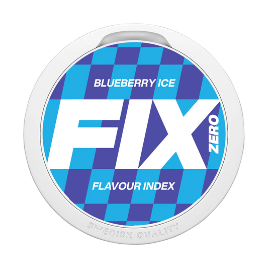 FIX Zero - Blueberry Ice | Nikotinfritt Snus