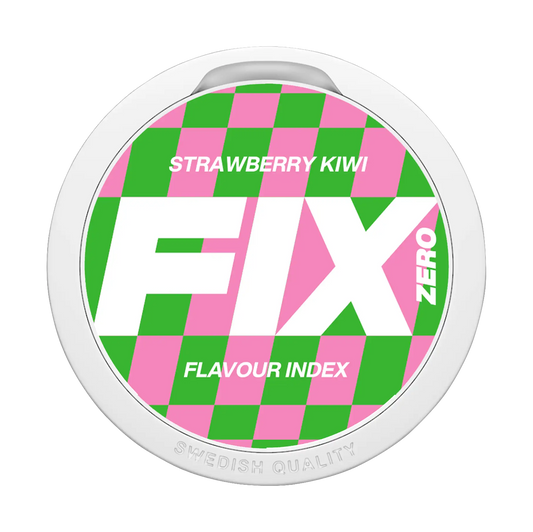 FIX Strawberry Kiwi Zero | Nikotinfritt Snus