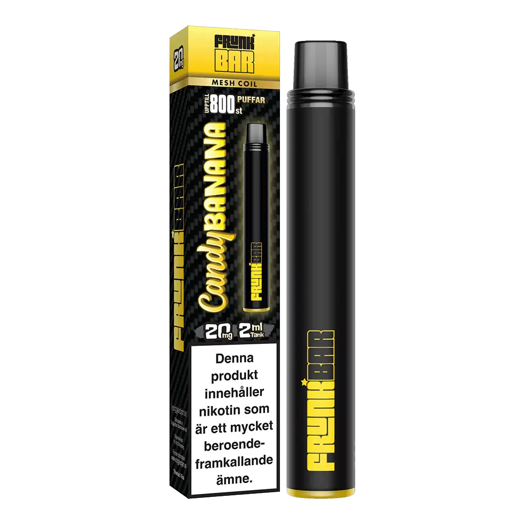 Frunk Bar, Mesh - Candy Banana - Engångs Vape 20mg
