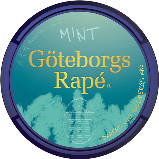 Göteborgs Rapé - Mint, Vit portion S2 | 17.6 g