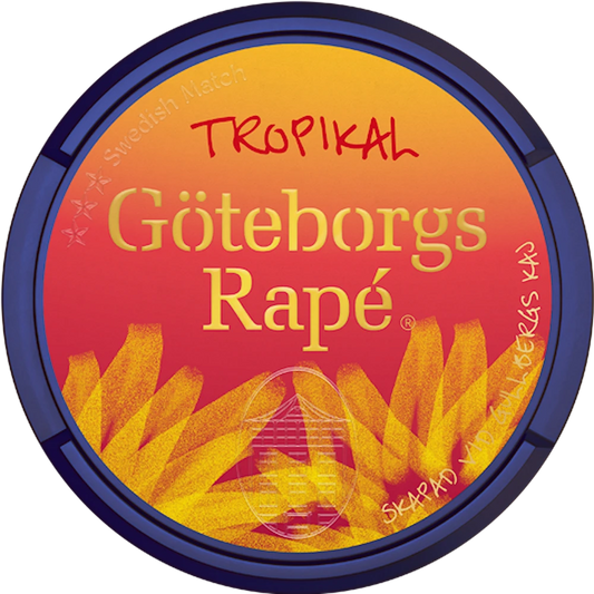 Göteborgs Rapé - Tropikal, Vit portion S2 | 17.6 g 22 prillor