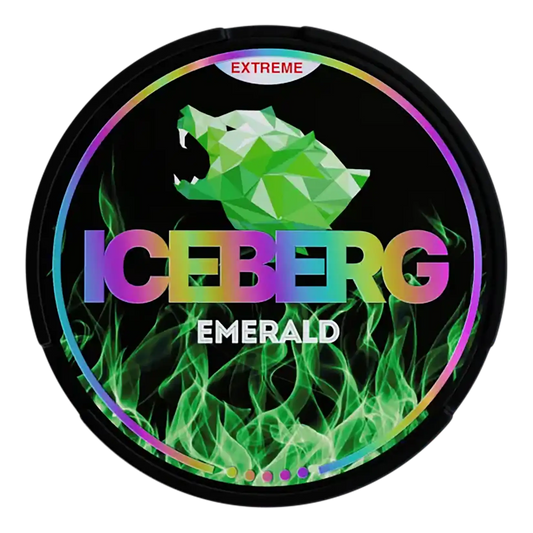 Iceberg Emerald - Extreme | Vit Snus Nicotine Pouches - 50 mg