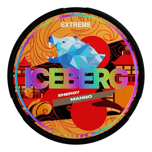 Iceberg Energy Mango - Extreme | Vit Snus Nicotine Pouches - 50 mg (Copy)