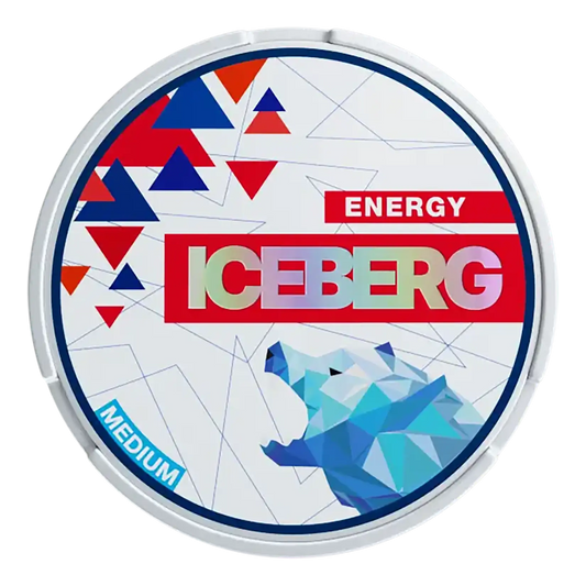 Iceberg Energy Medium | Vit Snus Nicotine Pouches - 20 mg