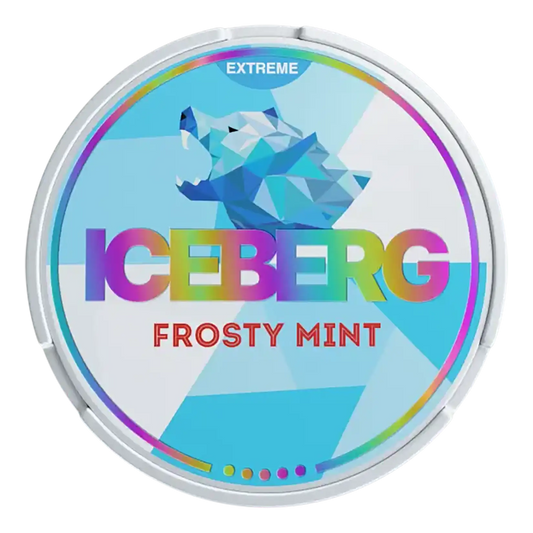 Iceberg Frosty Mint - Extreme | Vit Snus Nicotine Pouches - 50 mg